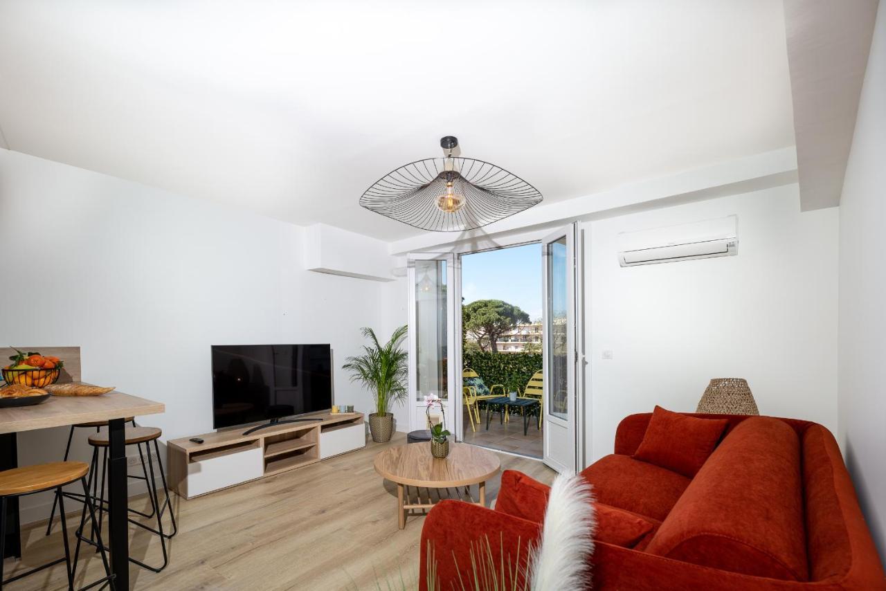 Superbe T2 Juan Les Pins 300M Des Plages Антиб Екстериор снимка